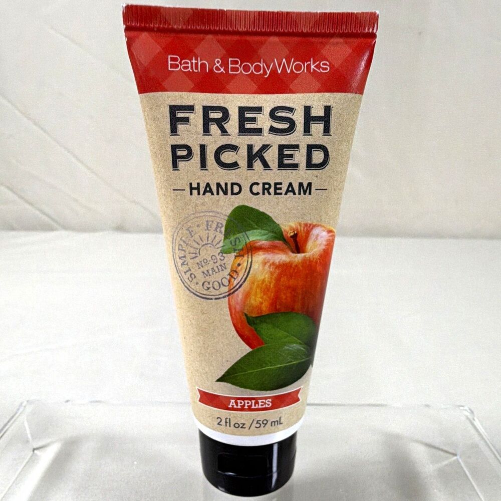 Bath & Body Works Fresh Picked Apples Hand Cream 2 fl oz Discontinued